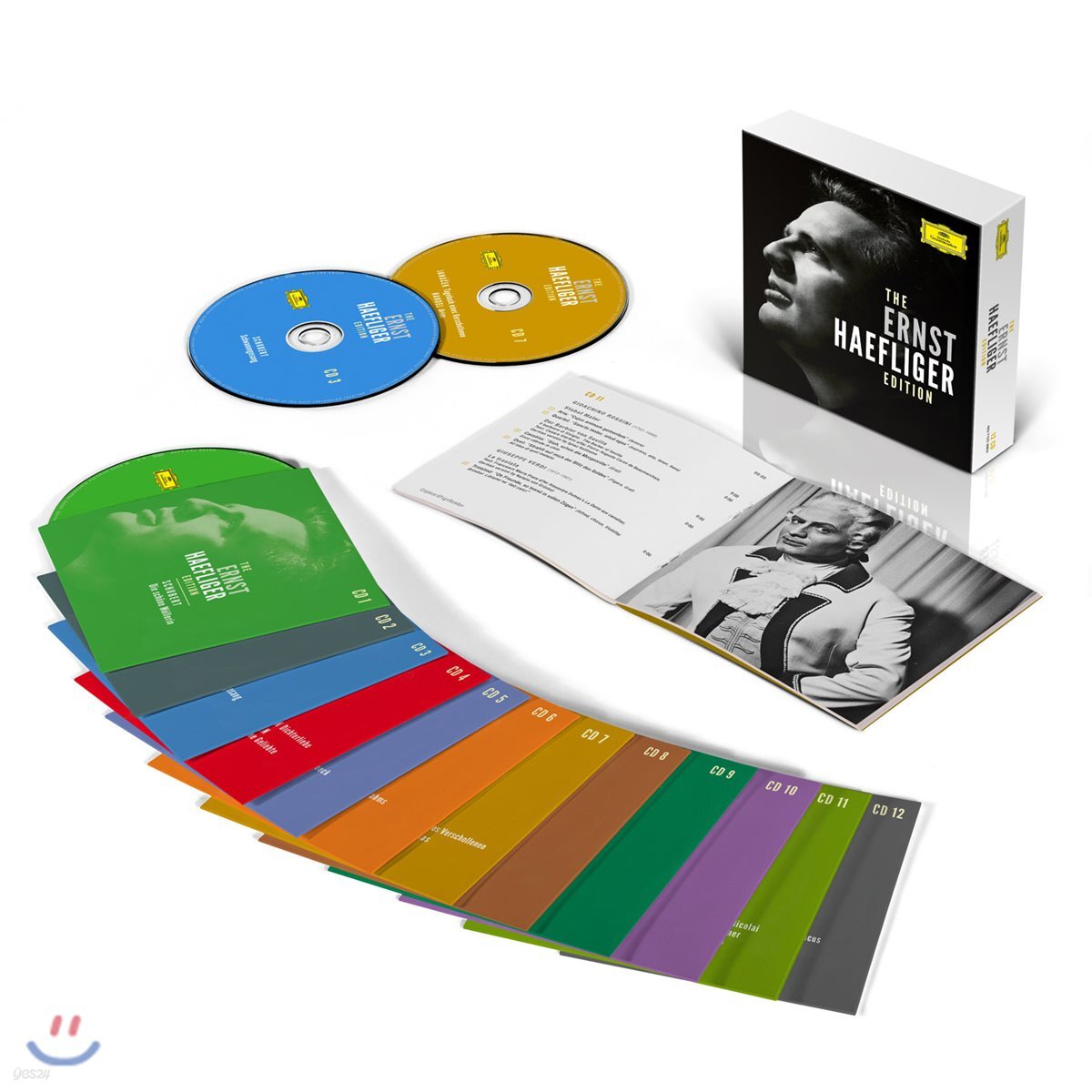 에른스트 해플리거 테너 명녹음 모음집 (The Ernst Haefliger Edition)