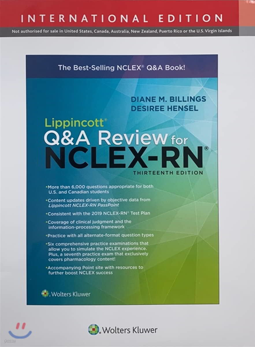 Lippincott Q&amp;A Review for NCLEX-RN, 13/E