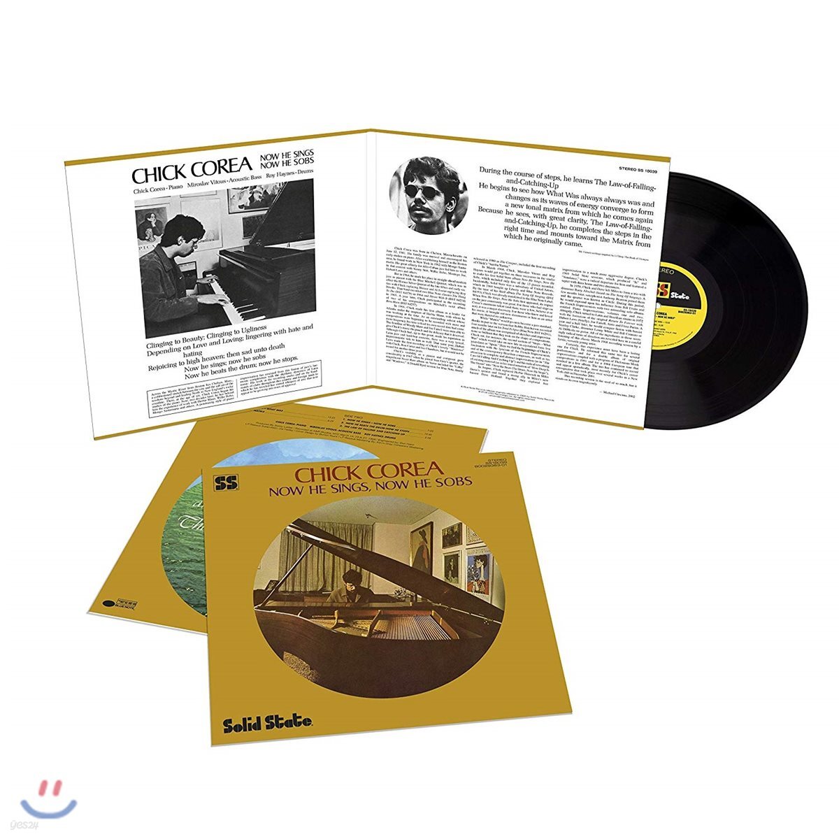 Chick Corea (칙 코리아) - Now He Sings, Now He Sobs [LP]