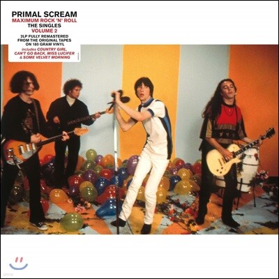 Primal Scream — Maximum Rock 'N' Roll: The Singles Volume 2 앨범 커버
