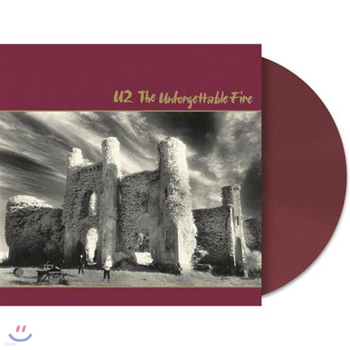 U2 (유투) - The Unforgettable Fire [와인 컬러 LP]