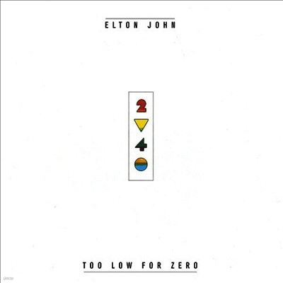 Elton John — Too Low For Zero 앨범 커버
