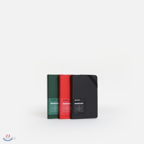 핸디노트 미니노트 유니타스매트릭스 이미지지네이션 줄노트S 레드