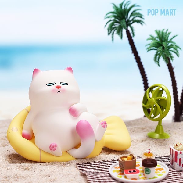 [팝마트코리아 정품 공식판매처] 비비캣-게으른 고양이 시리즈_렘덤
