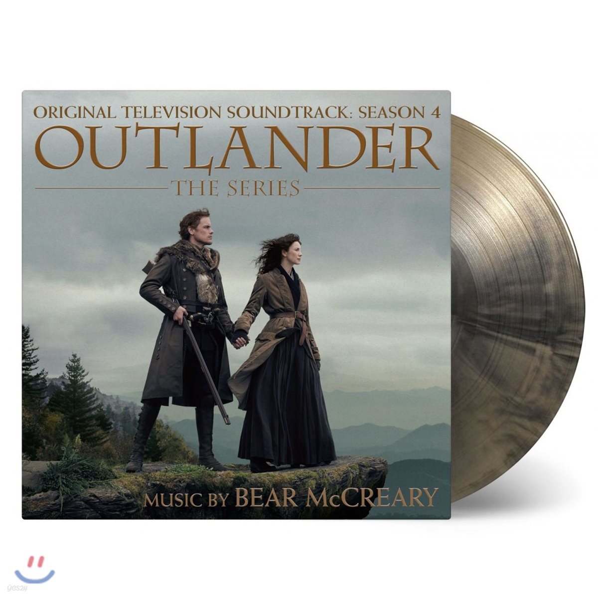 아웃랜더 시즌 4 드라마음악 (Outlander Season 4 OST by Bear McCreary) [골드 &amp; 블랙 컬러 2LP]