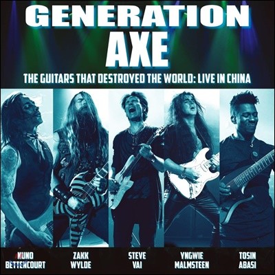 Generation Axe (ʷ̼ ׽) - The Guitars That Destroyed The World : Live In China