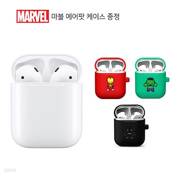 [Apple] 애플 정품 AirPods 에어팟 2세대 유선충전 &amp;마블케이스