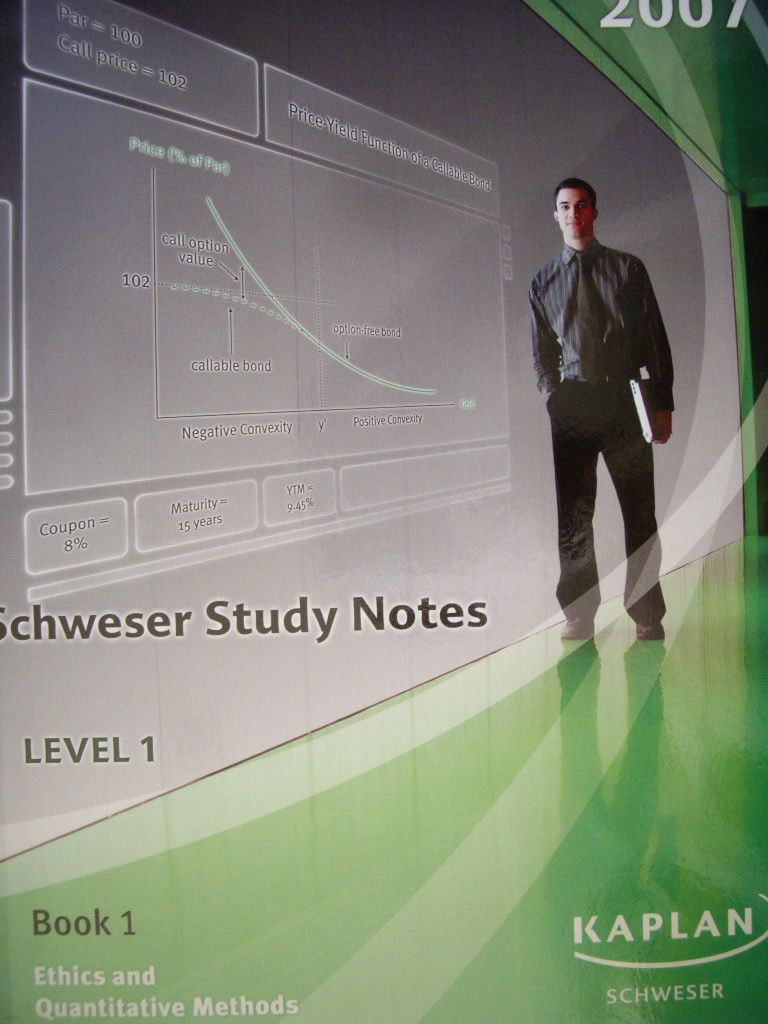 CFA Level 1 : 2007 Schweser Study Notes Level 1 세트(전 6권)