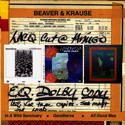 Beaver & Krause - In A Wild Sanctuary / Gandharva / All Good Men (Remastered)(2CD)