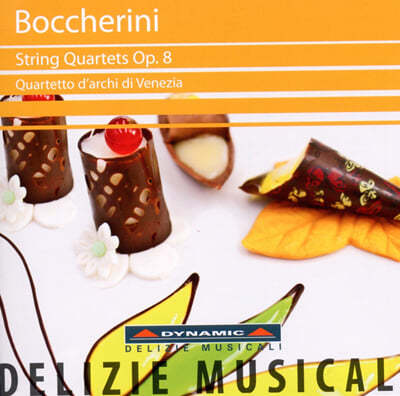 Quartetto d'Archi di Venezia 보케리니: 여섯 개의 현악사중주 (Luigi Boccherini: String Quartets Op.8) 