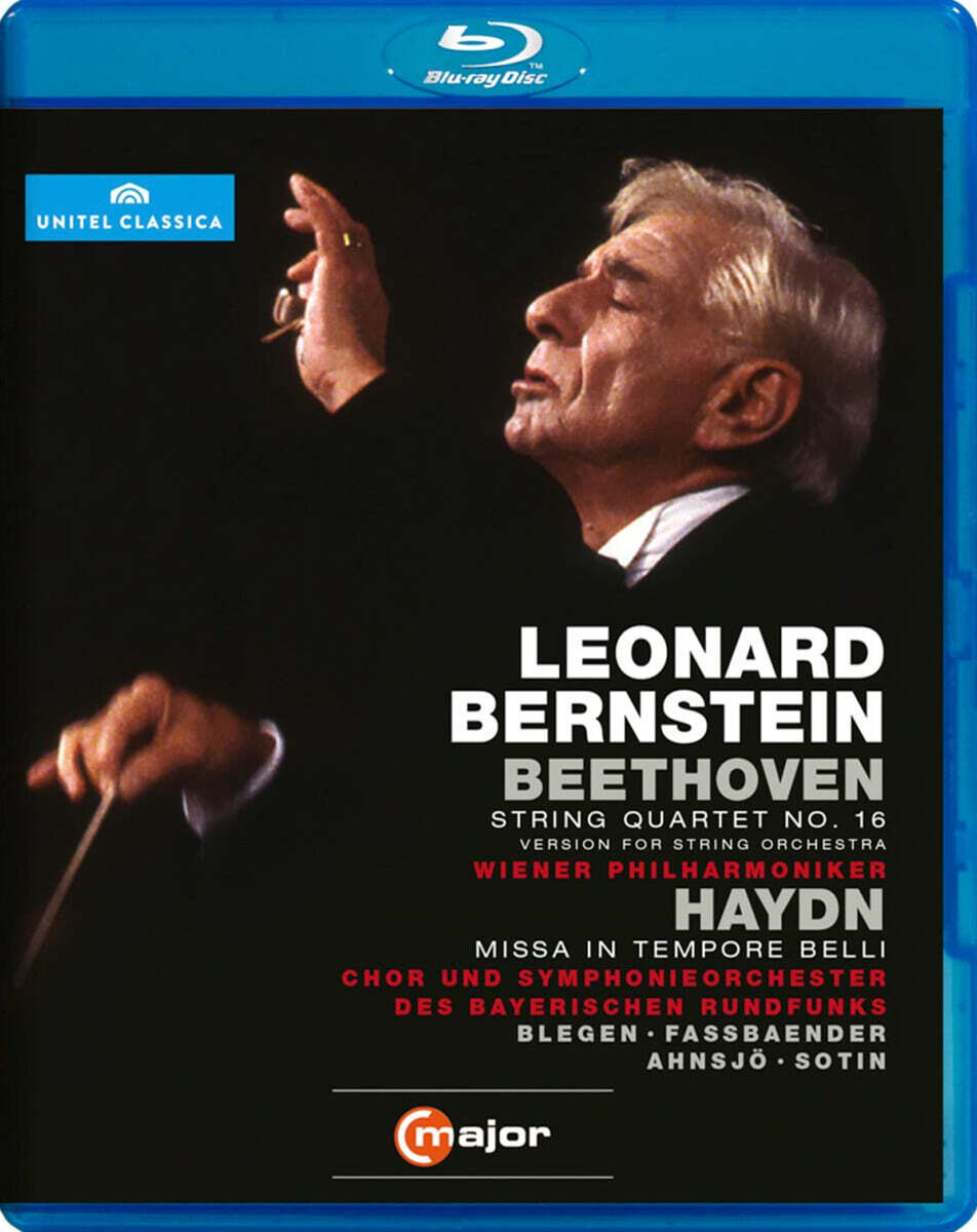 Leonard Bernstein 베토벤: 현악사중주 16번 [현악합주 버전] / 하이든: 전시미사 (Beethoven : String Quartet No.16 / Haydn : Missa in Tempore Belli) 