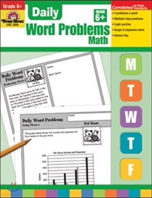 Daily Word Problems Math 6  : Teacher's Guide