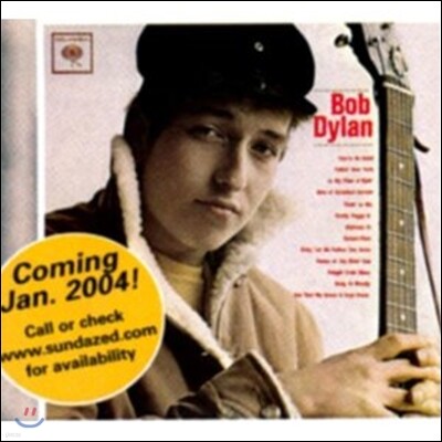 Bob Dylan — Bob Dylan (밥 딜런)- Bob Dylan (Mono Edition) 앨범 커버