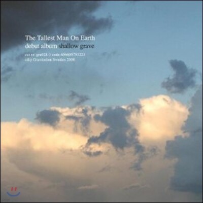 The Tallest Man On Earth — Shallow Grave Lp 앨범 커버