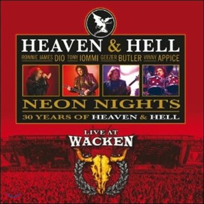 Heaven & Hell — Neon Nights - Live At Wacken 앨범 커버