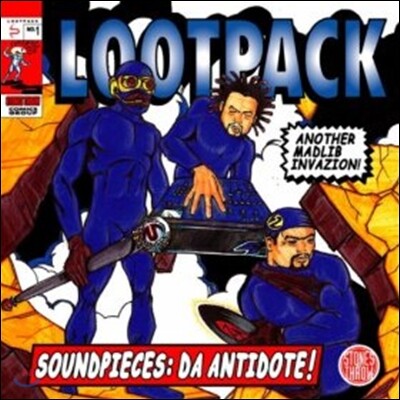 Lootpack — Weededed (The Lost Mixes) 앨범 커버