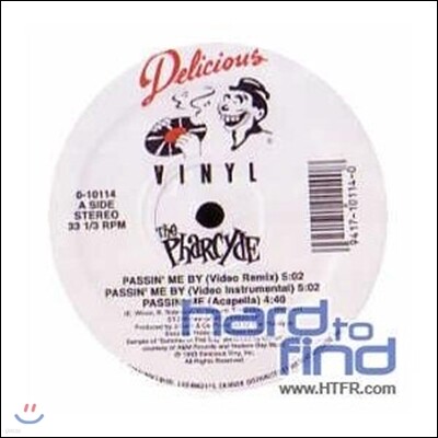 The Pharcyde — Passin' Me By 앨범 커버