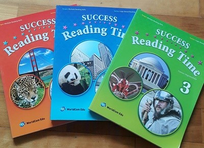 Success! Reading Time Book  1,2,3 세트(각권 cd 1장)