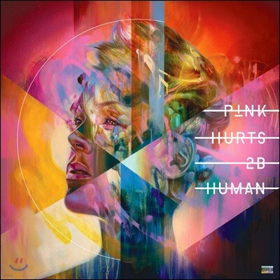 P!NK — Pink - Hurts 2B Human 핑크 정규 8집 앨범 커버