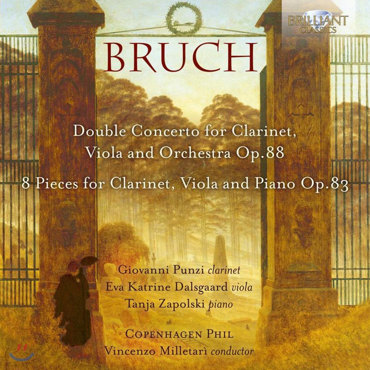 Giovanni Punzi 브루흐: 클라리넷, 비올라, 오케스트라를 위한 이중협주곡 외 (Bruch: Double Concerto For Clarinet, Viola And Orchestra etc.)