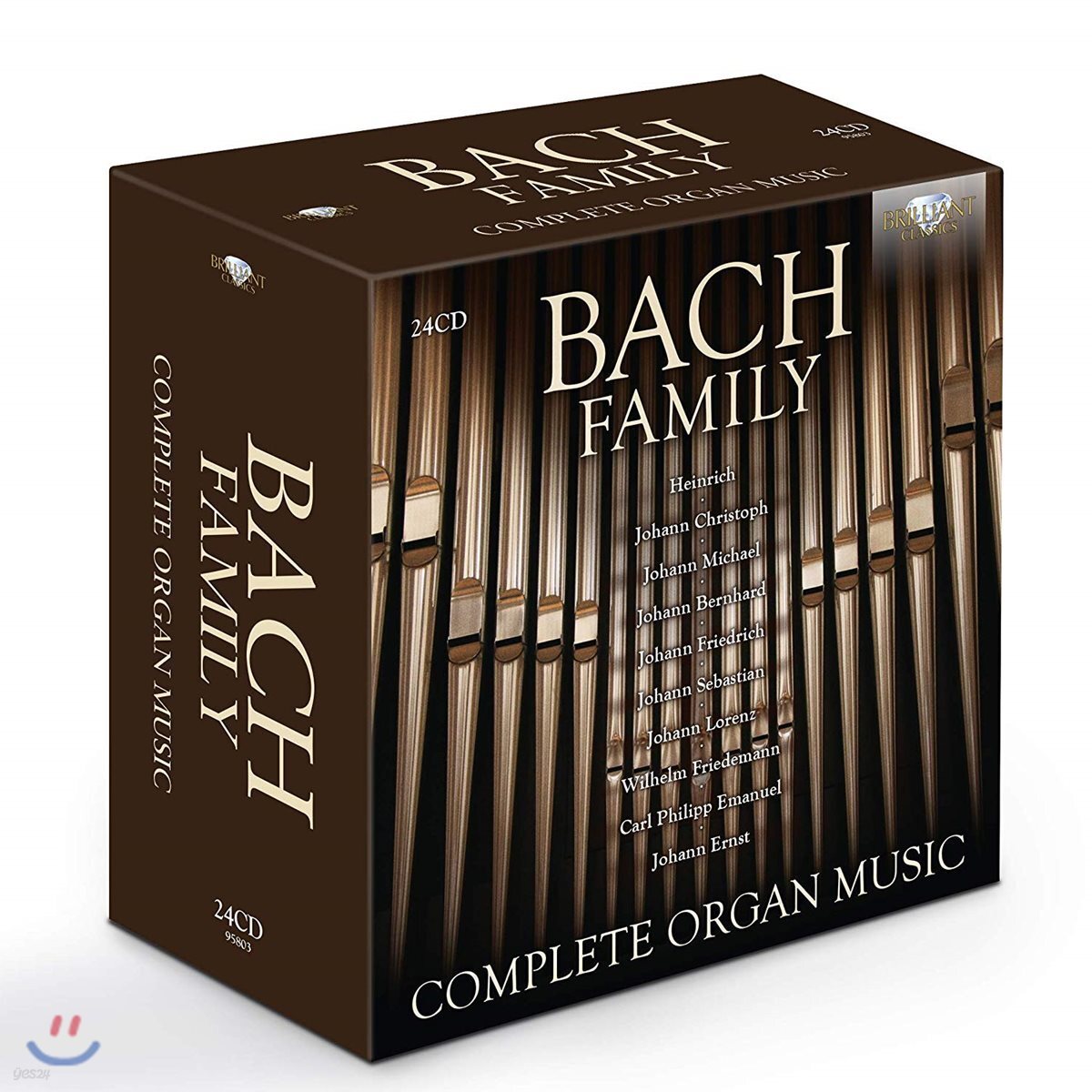 바흐 가문의 오르간 작품 전곡집 (Bach Family - Complete Organ Music)