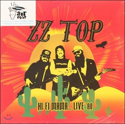 ZZ Top — Hi-Fi Mama… Live ‘80 앨범 커버