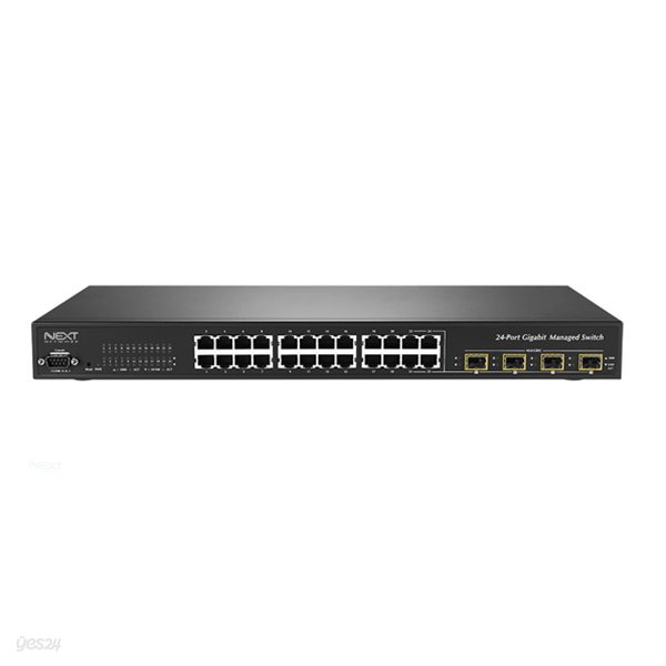 이지넷 NEXT-3028GL2-SFP (L2+ 24포트 100M TP+4포트 SFP Combo) - 예스24