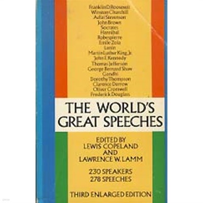 THE WORLDS GREAT SPEECHES