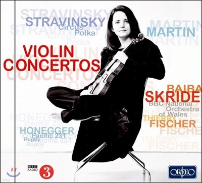 Baiba Skride 스트라빈스키 / 마르탱: 바이올린 협주곡 외 - 바이바 스크리데