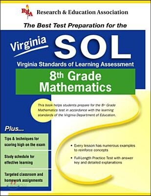 Sol-Virginia Standards of Learning Assessment 8th Grade Mathematics