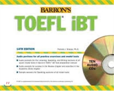 TOEFL Ibt 14th Ed audio only (Barron's Toefl Ibt)