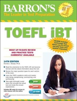Barron's TOEFL iBT with CD-ROM, 14/E