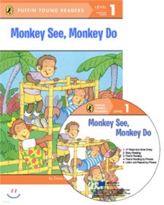 Monkey See, Monkey Do (Book & CD)