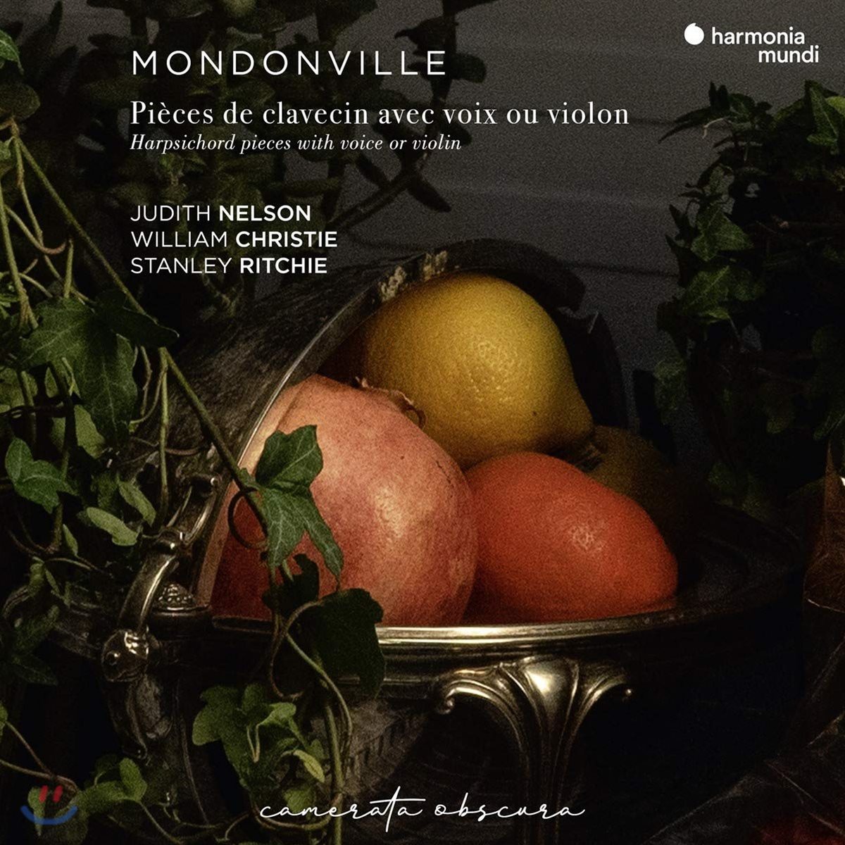 William Christie 몽동빌: 피아노와 목소리와 바이올린을 위한 작품집 (Mondonville: Pieces De Clavecin Avec Voix Ou Violon, Op.5)