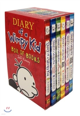 Diary of a Wimpy Kid #1-6 Set