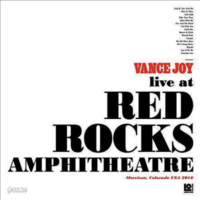 Vance Joy - Live At Red Rocks Amphitheatre (Ltd. Ed)(180G)(Rose Colored 2LP)