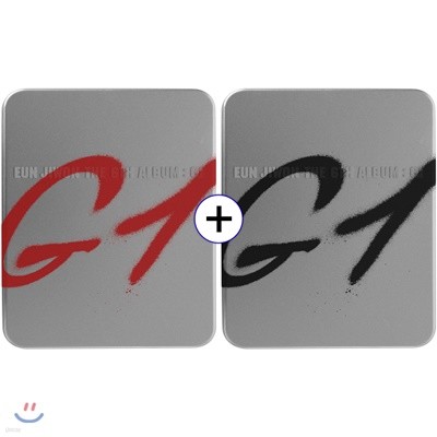 EUN JIWON THE 6TH ALBUM : G1 [RED + BLACK SET]