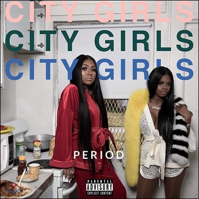 City Girls — Period 시티 걸스 데뷔 앨범 앨범 커버
