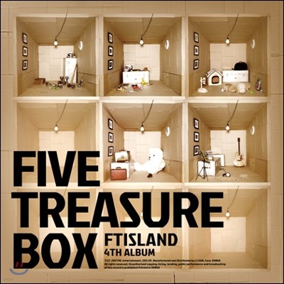 에프티아일랜드 (FTISLAND) 4집 - Five Treasure Box