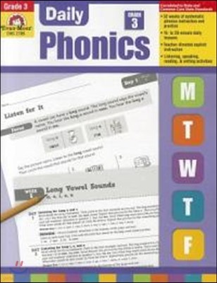 Daily Phonics, Grade 3 Teacher Edition