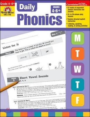 Daily Phonics, Grade 4 - 6 + Teacher Edition