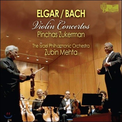 Pinchas Zukerman / Zubin Mehta  / : ̿ø ְ 1 (Elgar: Violin Concerto Op.61 / Bach: Violin Concerto BWV1041) Ŀ Ŀ, ֺ Ÿ