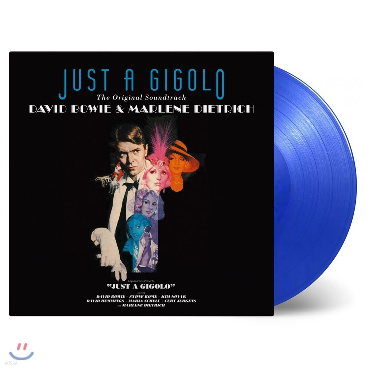 저스트 어 지골로 영화음악 (Just A Gigolo OST by David Bowie &amp; Marlene Dietrich) [투명 블루 컬러 LP]