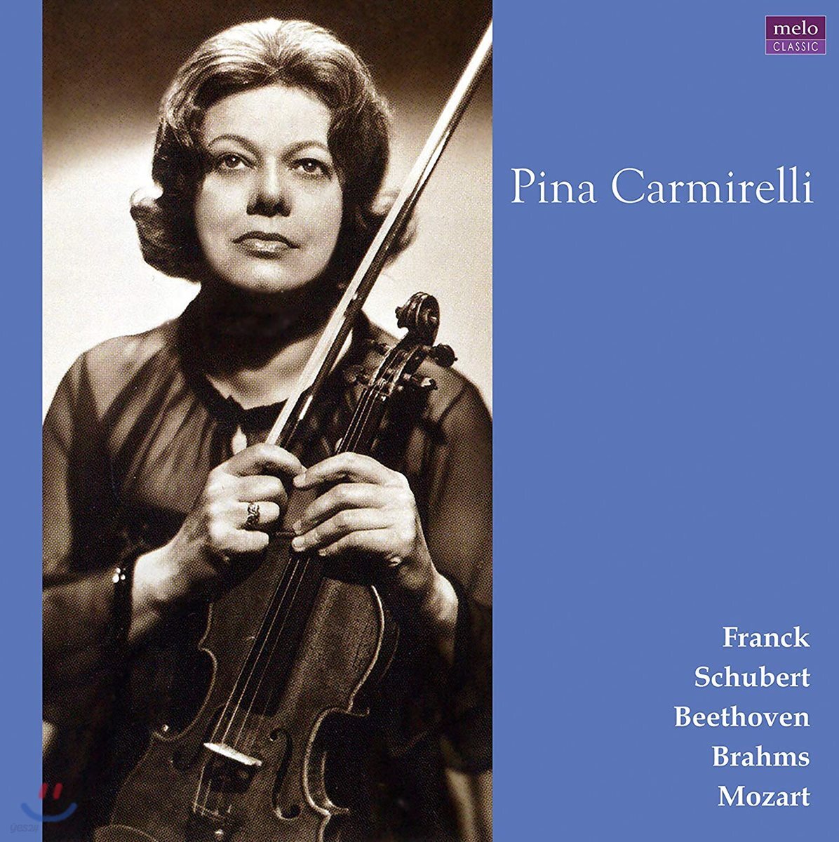 Pina Carmirelli 피나 카를미렐리 바이올린 연주집 - 프랭크 /슈베르트 / 베토벤 / 브람스 / 모차르트 [3LP]