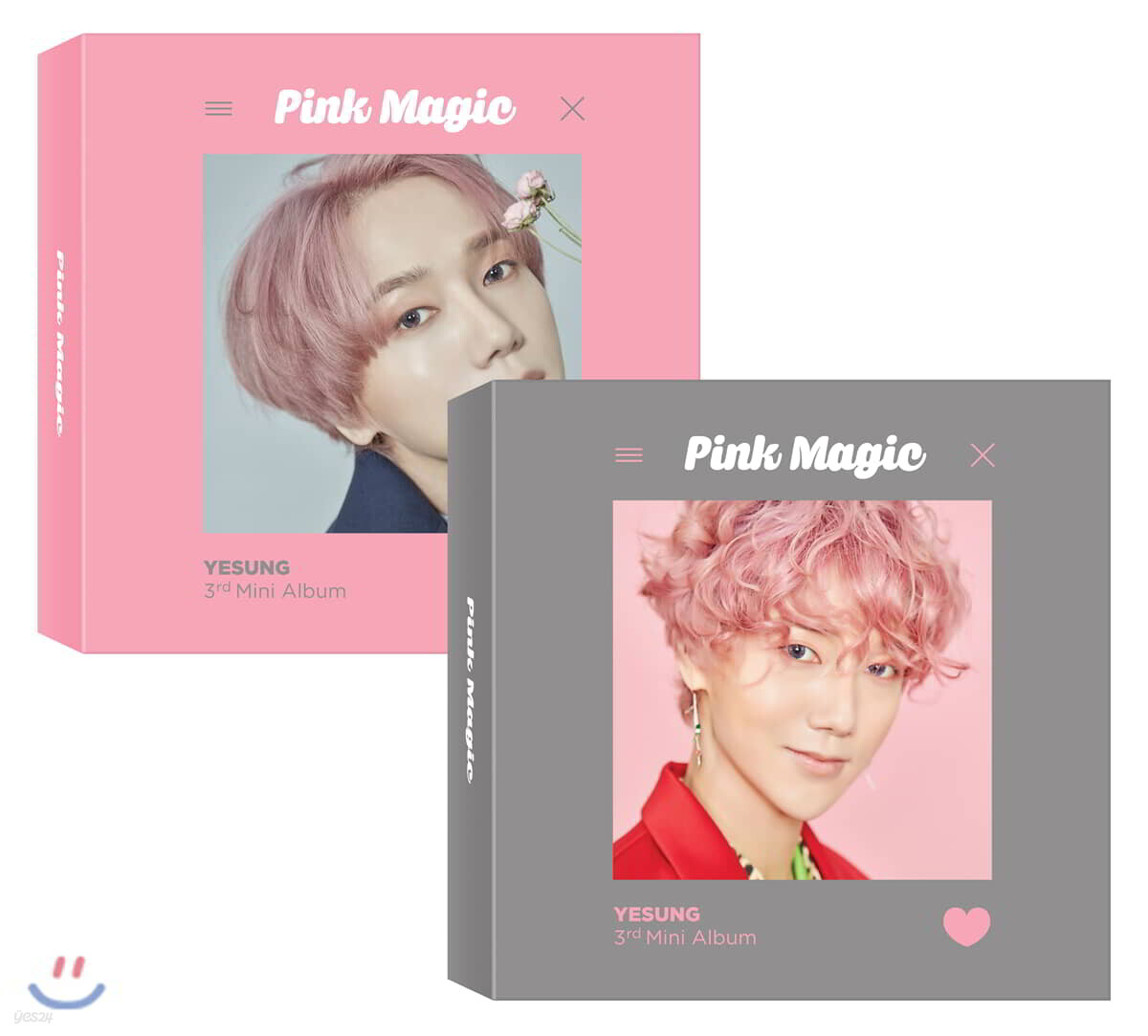 예성 (Yesung) - 미니앨범 3집 : Pink Magic [핑크 또는 매직 버전 중 1종 랜덤 출고] [스마트 뮤직 앨범(키노앨범)]