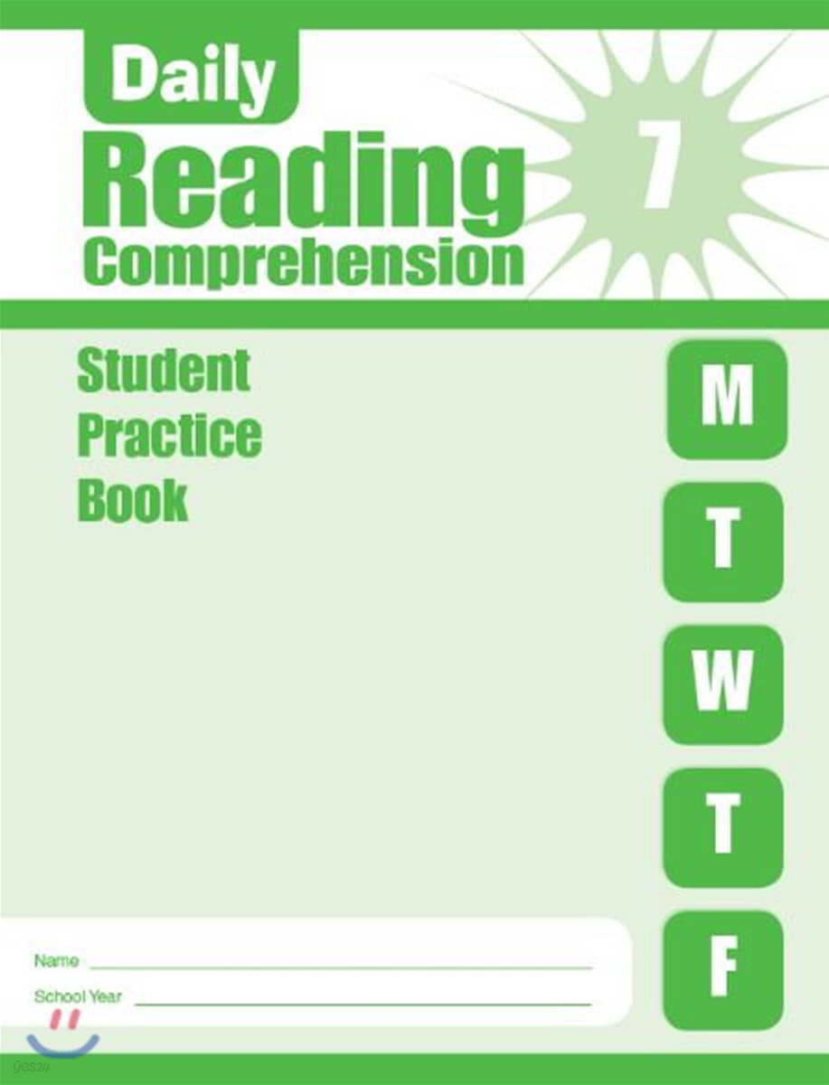 Daily Reading Comprehension Grade 7 : Student Practice Book (2018 ver. 신판)