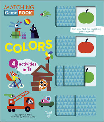 Matching Game Book - Colors