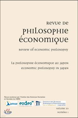 La Philosophie Economique Au Japon/ Economic Philosophy in Japan