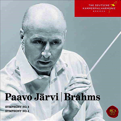 브람스: 교향곡 3 & 4번 (Brahms: Symphonies Nos.3 & 4)(CD) - Paavo Jarvi