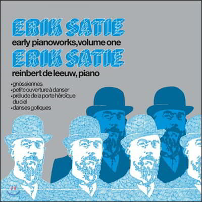 Reinbert de Leeuw — Reinbert de Leeuw 에릭 사티: 초기 피아노 연주집 1권 (Erik Satie: Early Pianoworks Vol. 1) 앨범 커버